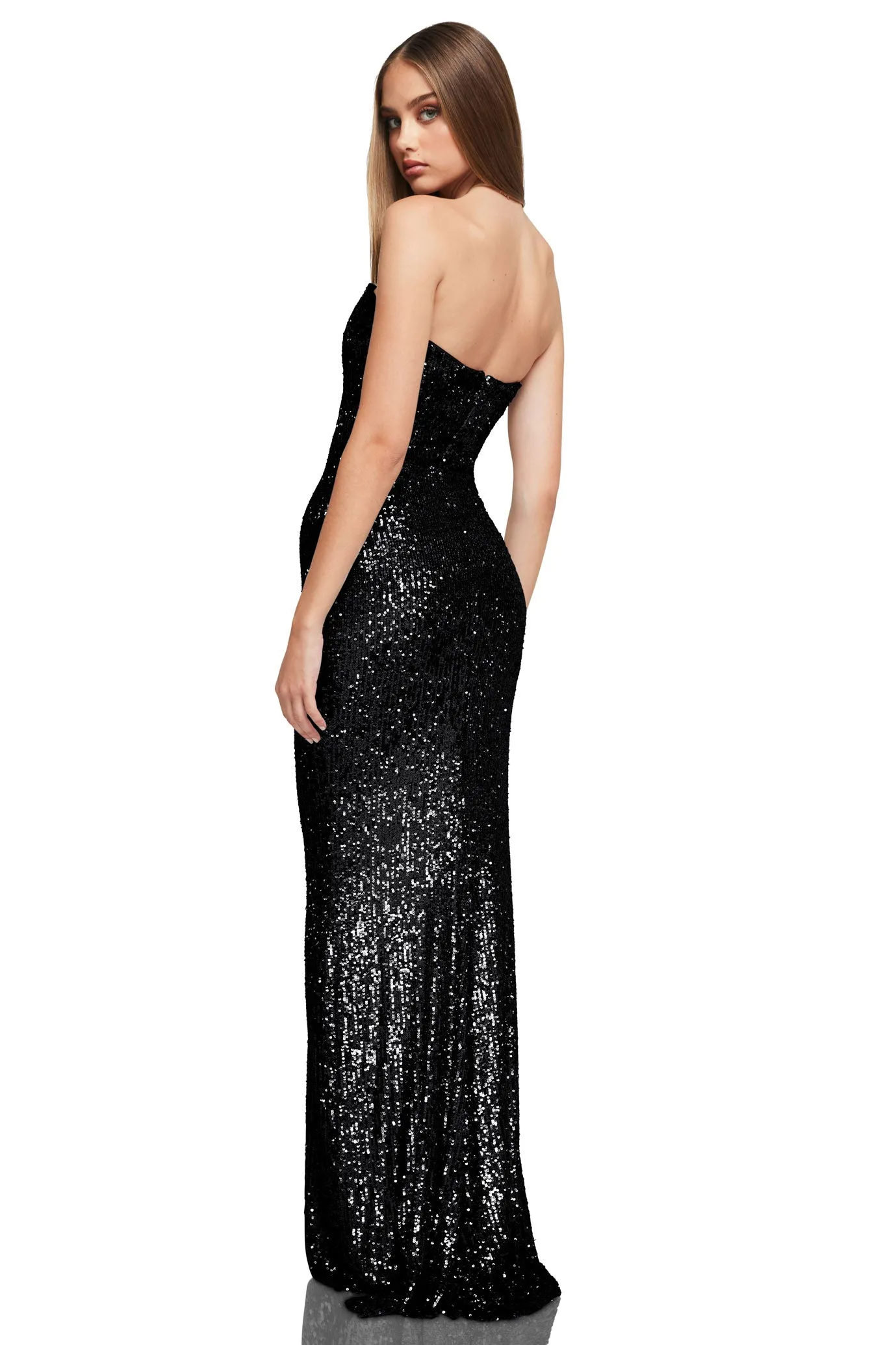 Nookie Lumiere Gown in Black - Price $449