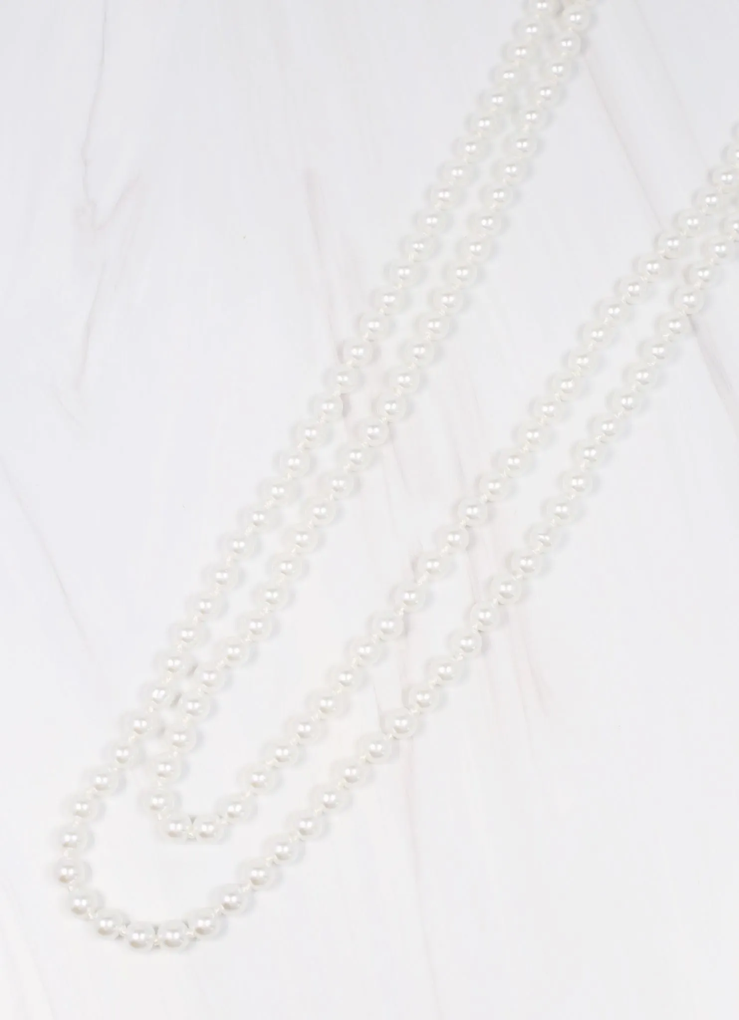 Oliver Long Pearl Necklace +PEARL