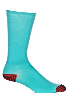 Ozone Men's Basic Turquoise Sock