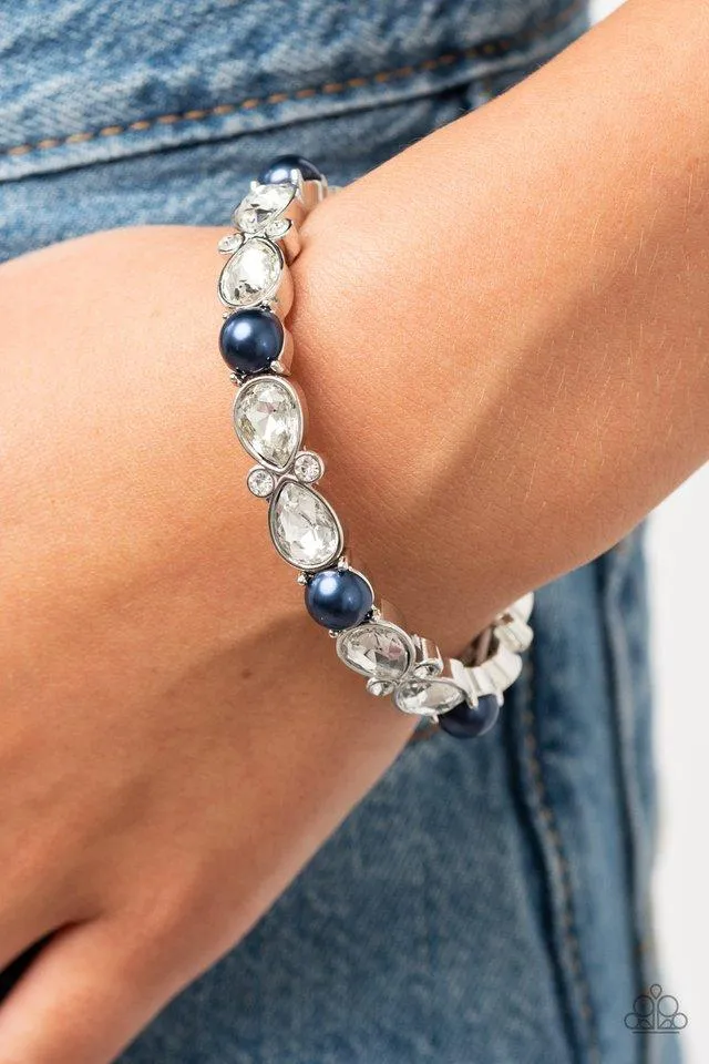 Paparazzi Blue Bracelet - Frosted Finery