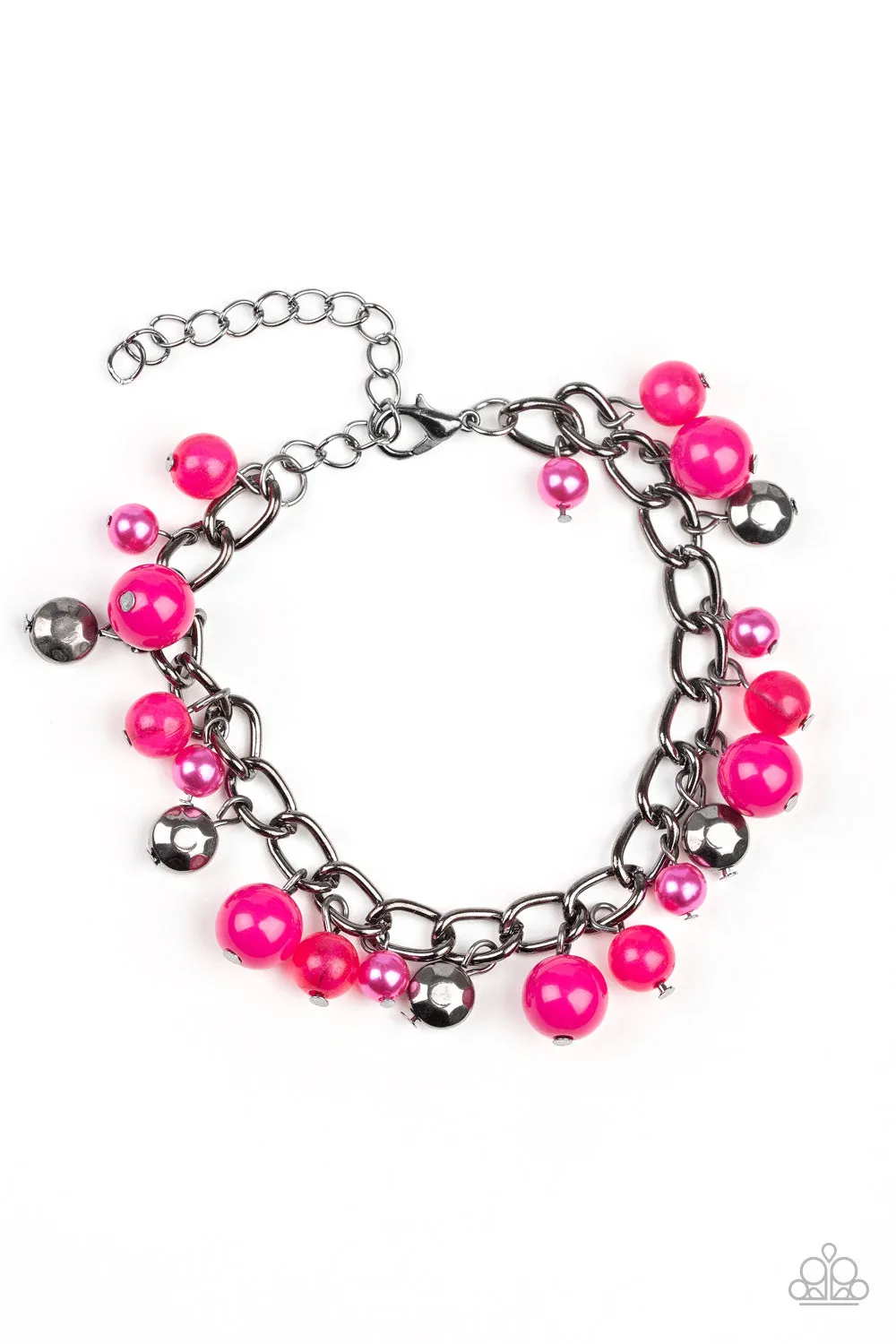 Paparazzi Bracelet - Pink Drink Holder