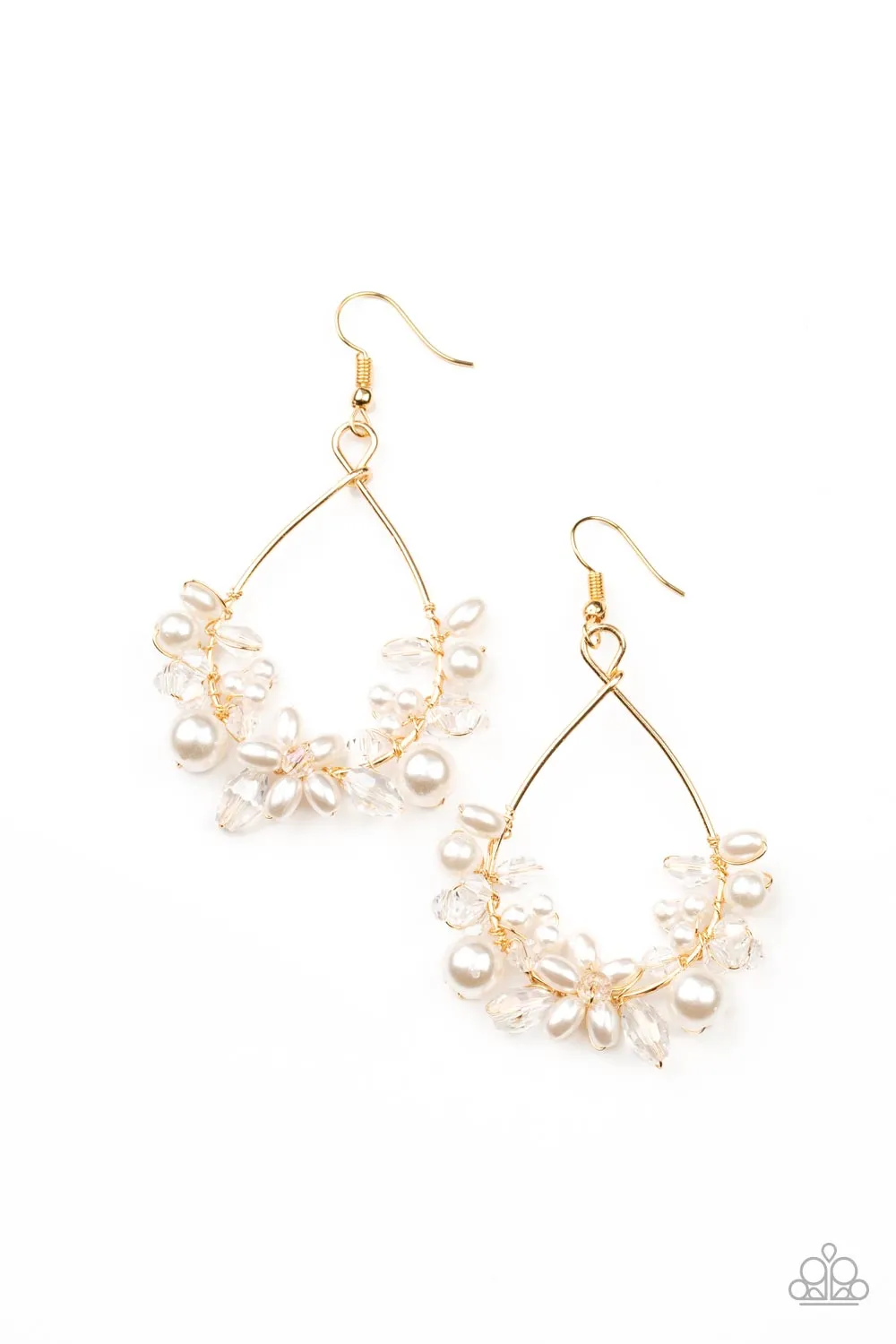 Paparazzi Marina Banquet - Gold Earrings: Buy Online Now