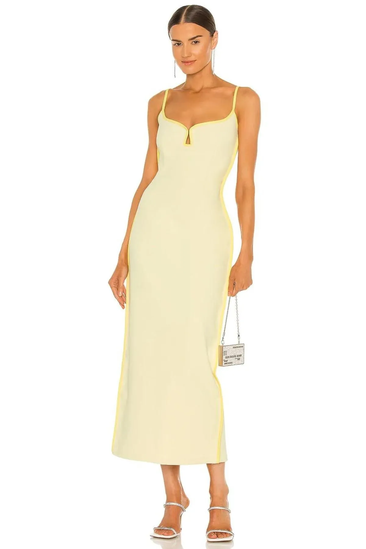 PARIS GEORGIA Yellow Marlo Dress - $739 - in stock