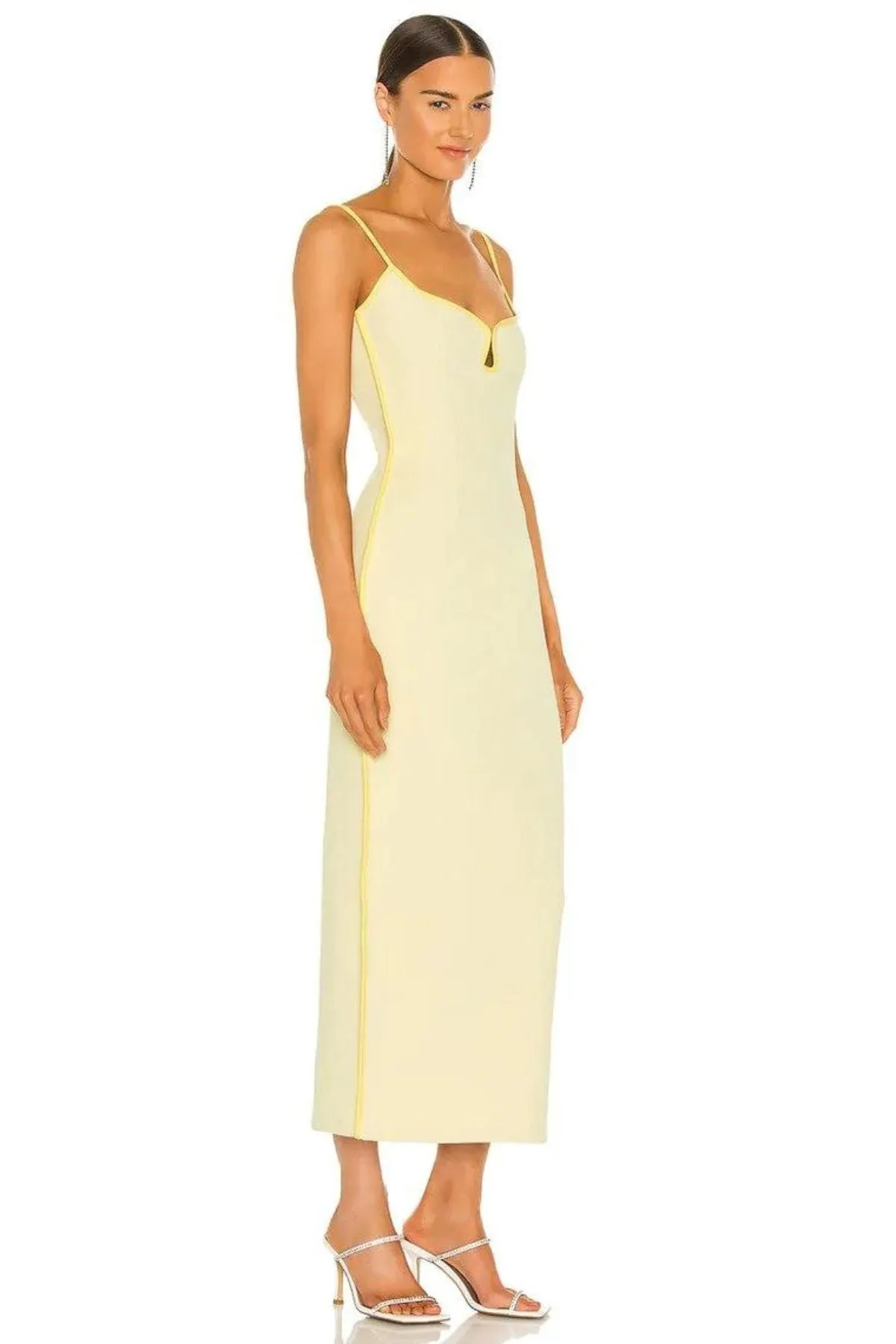 PARIS GEORGIA Yellow Marlo Dress - $739 - in stock