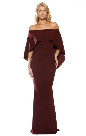 PASDUCHAS Composure Gown (Wine) - Price: $389