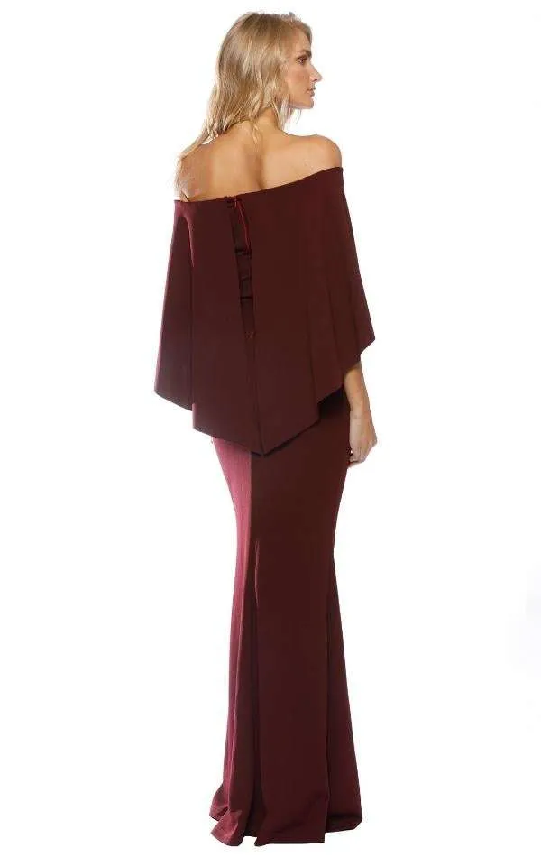 PASDUCHAS Composure Gown (Wine) - Price: $389