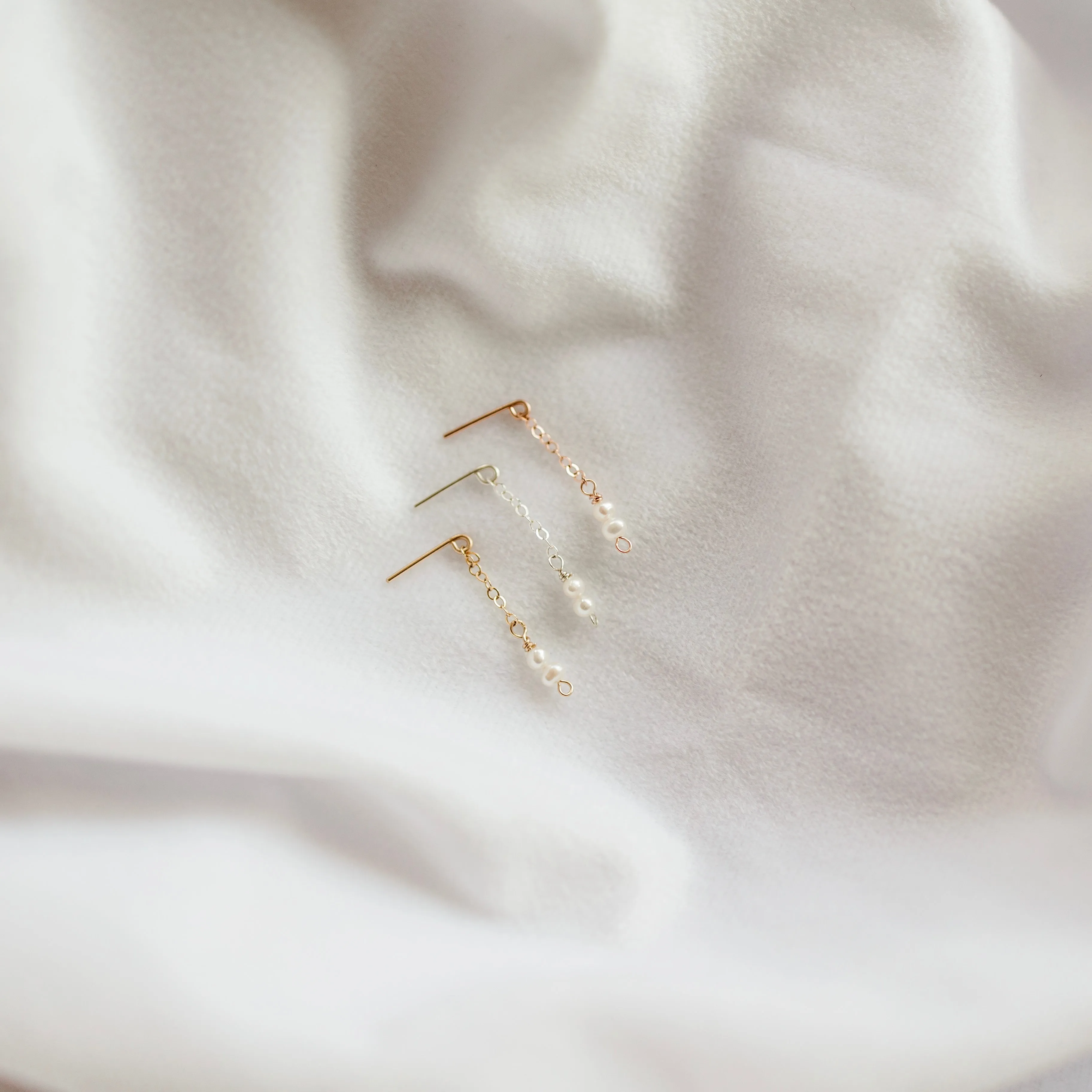 Pearl Dangle Earrings