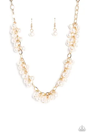 Pearl Parlor - Gold Necklace - Paparazzi