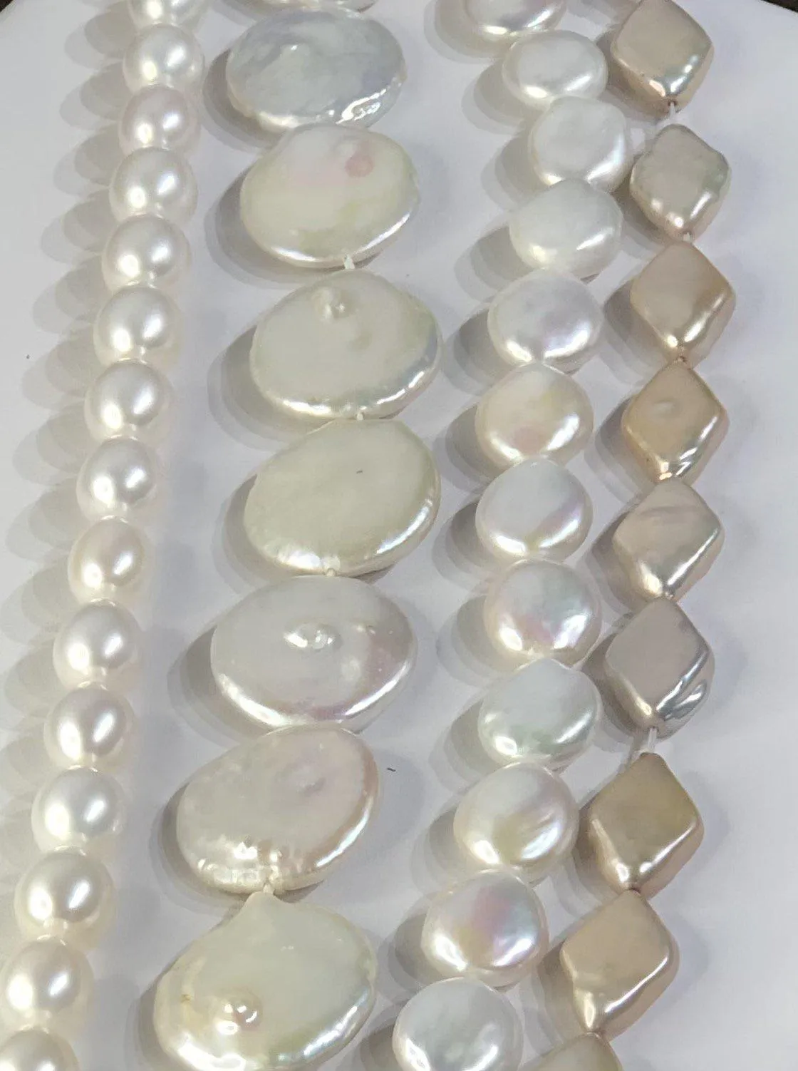 Pearl - precious gemstone with lustrous appearance, colors, and sizes for jewelry