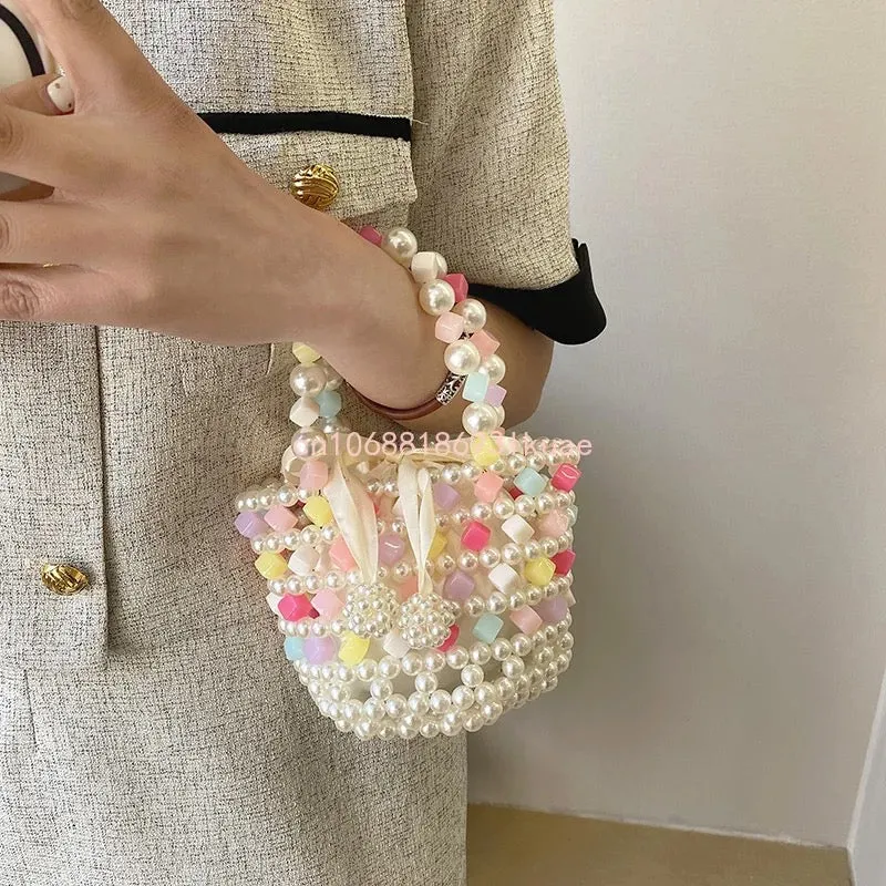 Pearl Shoulder Handbag