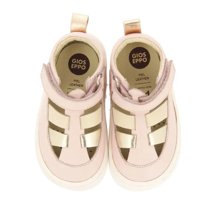 PINK CRAB-STYLE SANDALS WITH ADJUSTABLE CLOSURES FOR BABIES ODELL