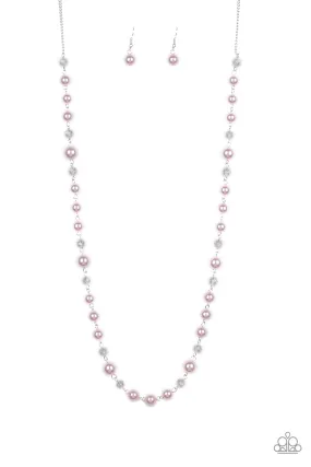 Pink Necklace Pristine Prestige Paparazzi