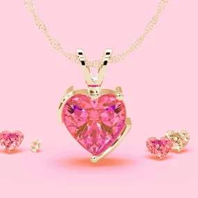 Pink sapphire - Cupid heart design, 11438