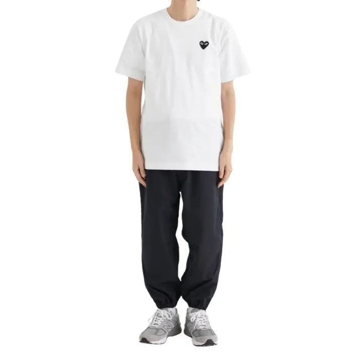 PLAY COMME des GARCONS  |Unisex Street Style U-Neck Cotton Short Sleeves Logo