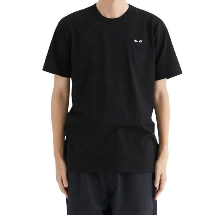 PLAY COMME des GARCONS  |Unisex Street Style U-Neck Cotton Short Sleeves Logo