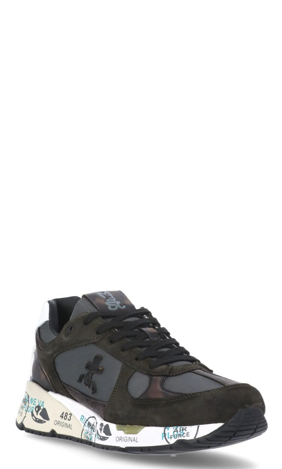 Premiata Mase Patched Sneakers