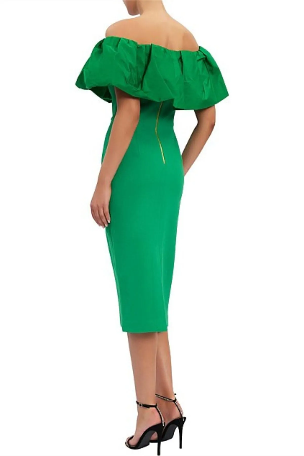 Rebecca Vallance Virgil Midi Dress Green, RRP $649