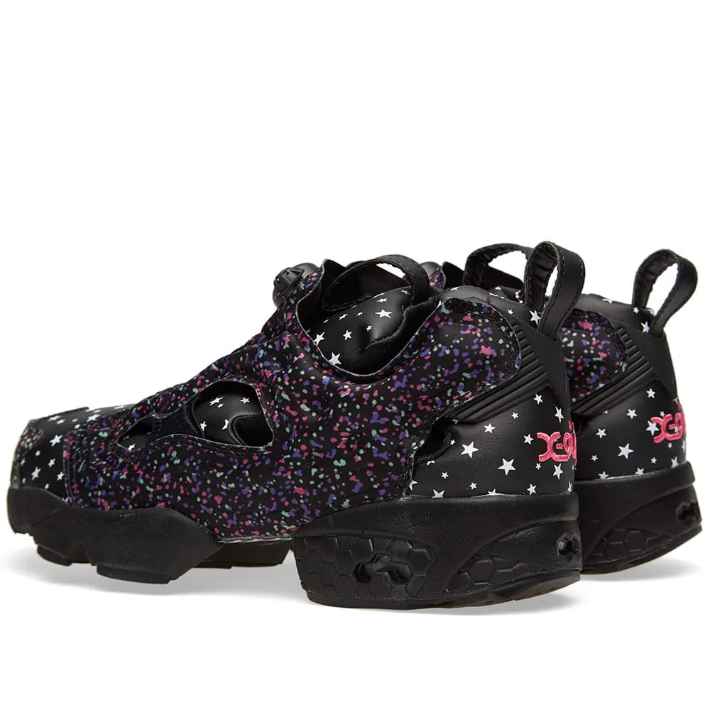 Reebok x X-Girl Instapump Fury OGBlack, Solar Green & Hot Lips