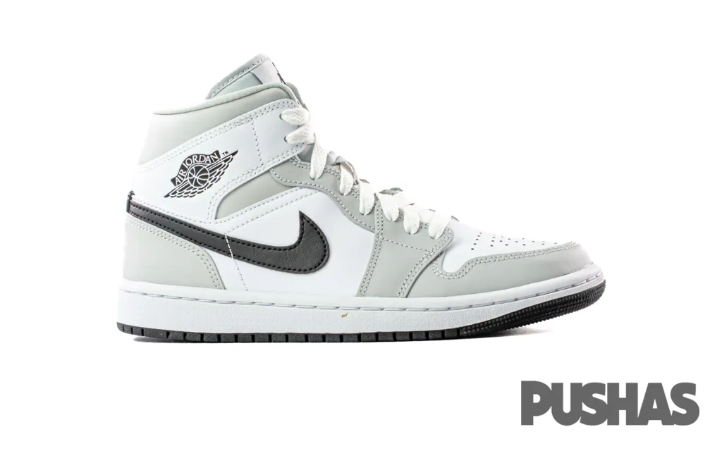 [Refurbished] Air Jordan 1 Mid 'Light Smoke Grey' Women's - Buy Now