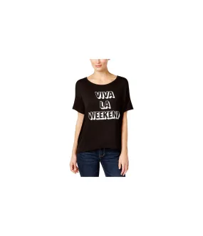 Retro Brand Womens Viva La Weekend Graphic T-Shirt