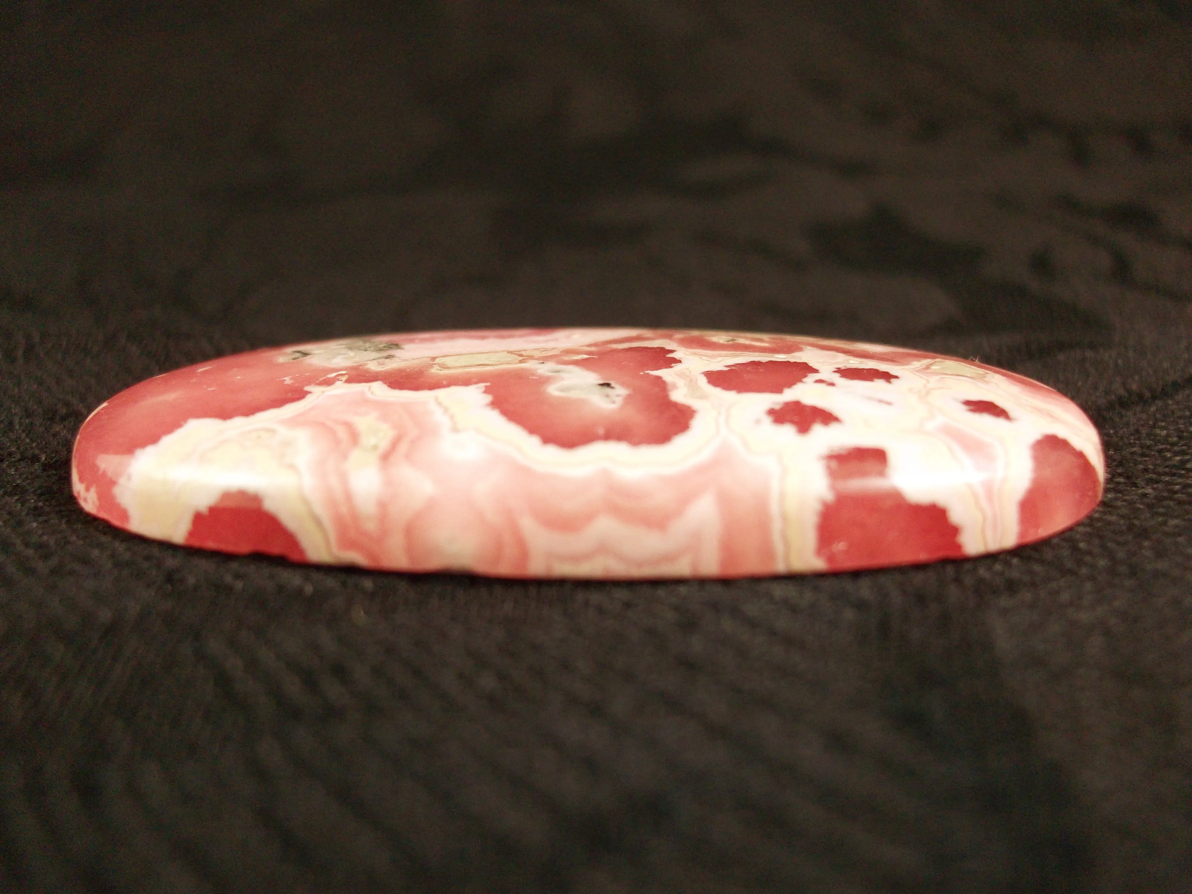 Rhodochrosite Cabochon 51 x 30 x 5 mm