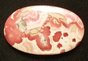 Rhodochrosite Cabochon 51 x 30 x 5 mm