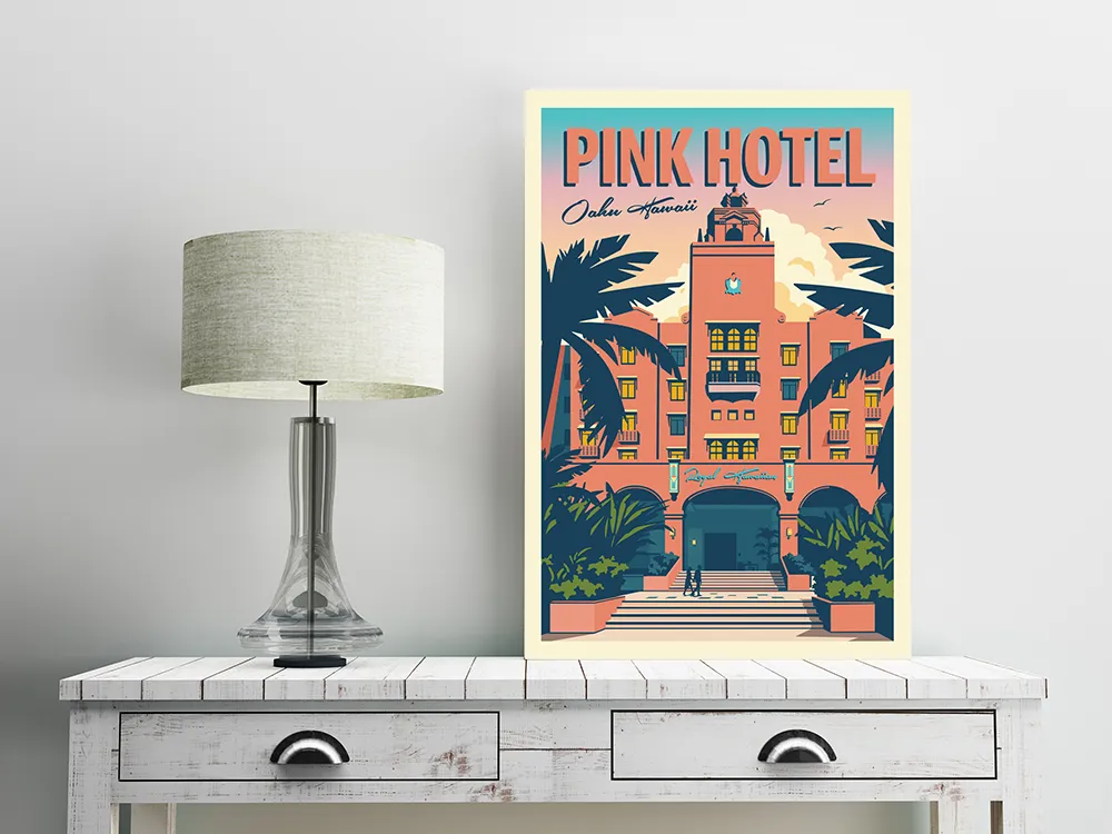 Royal Hawaiian 12 x 18 Poster