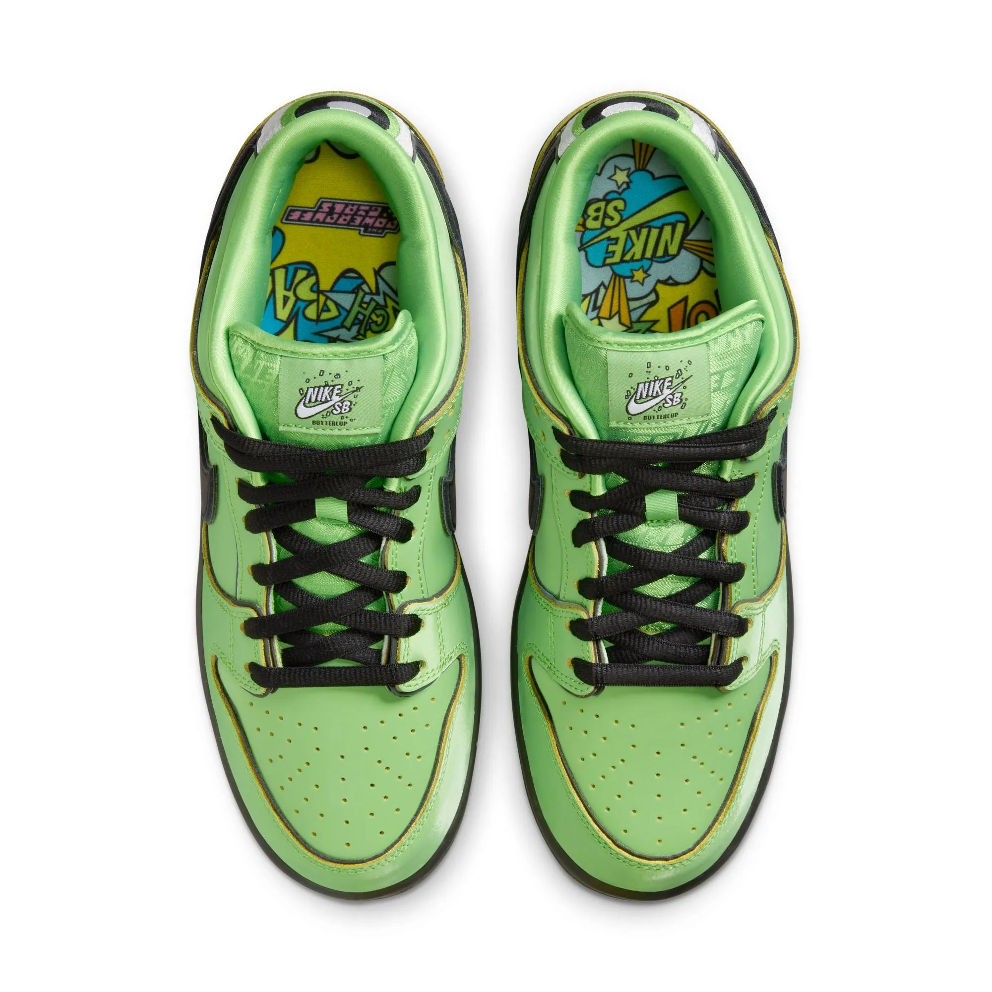 SB Dunk Low, Powerpuff Girls Buttercup shoes - buy now