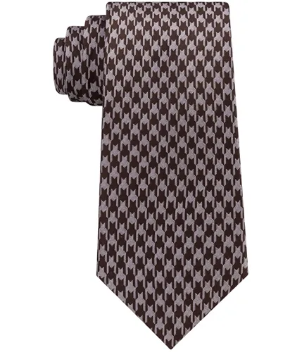 Sean John Mens Retro Houndstooth Self-Tied Necktie