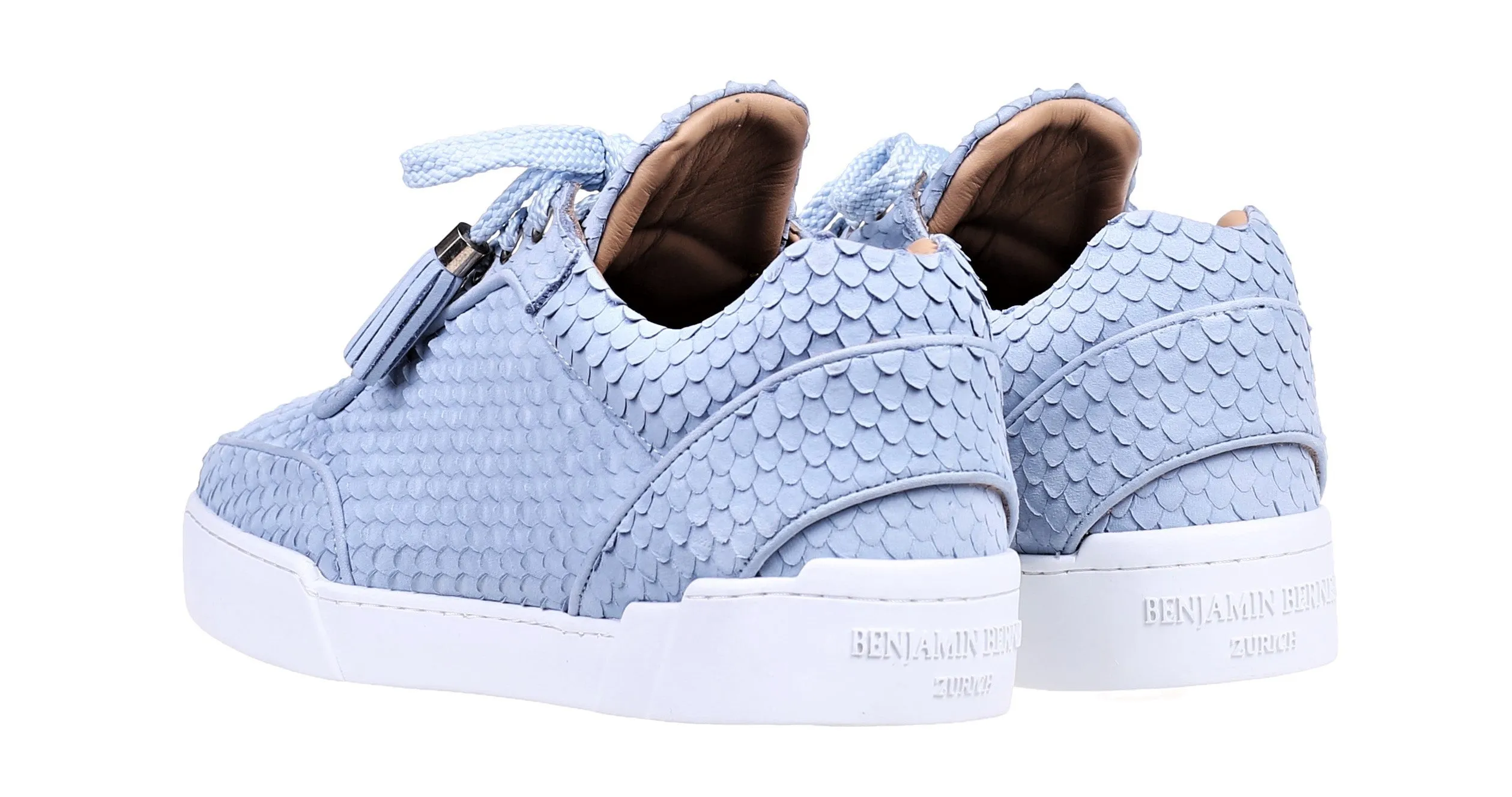 Sky Blue Cobra Cut Women's Low-Top