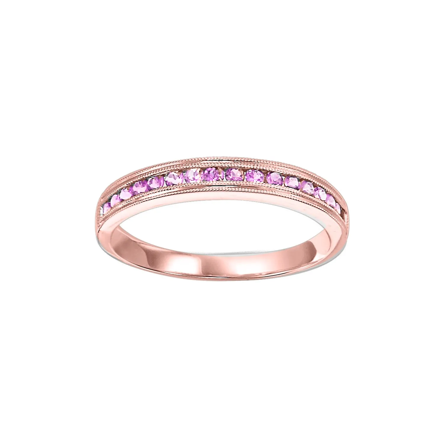 Stackable Pink Sapphire Ring