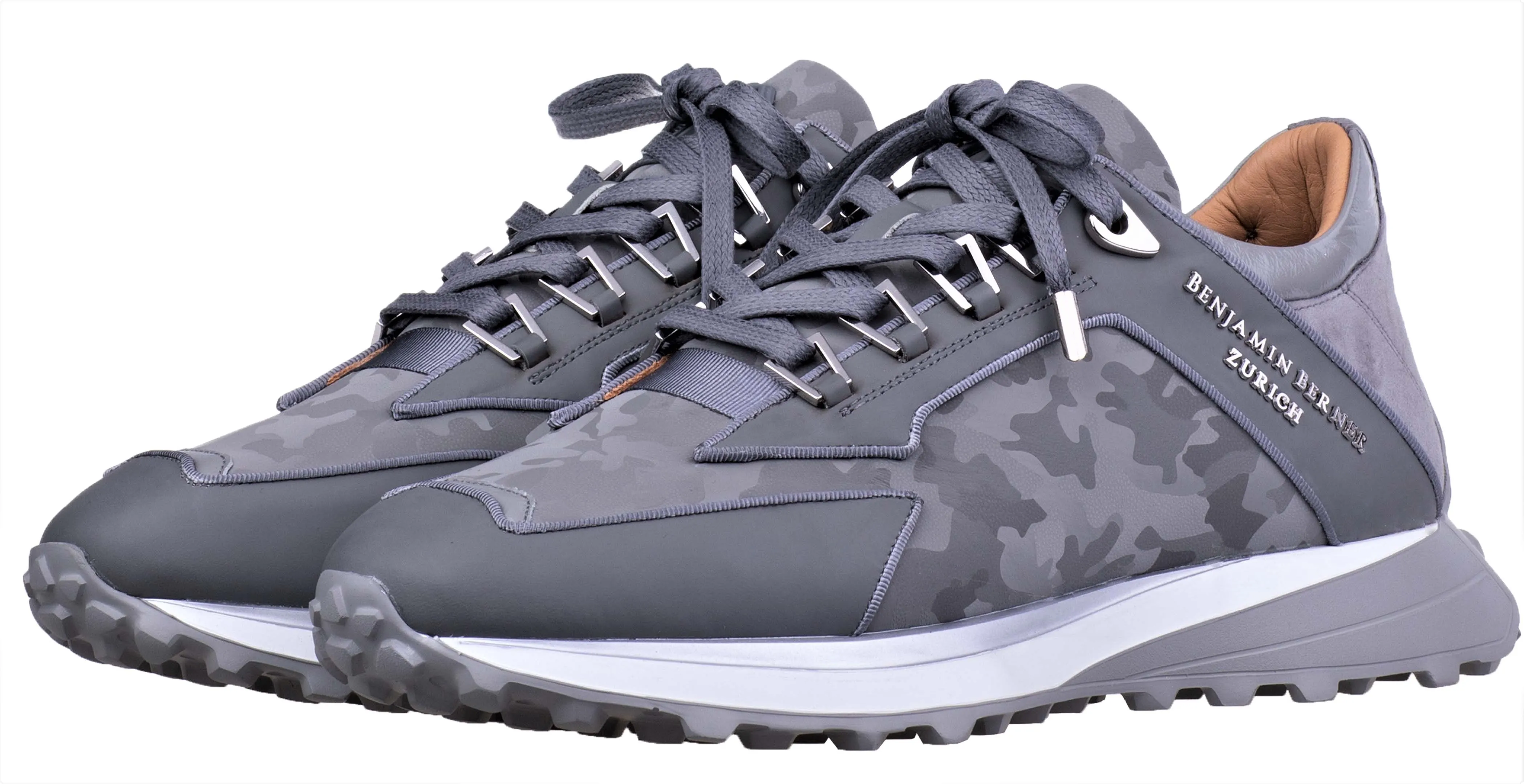 STEEL GREY REFLECTIVE CAMOUFLAGE ALPHA RUNNER