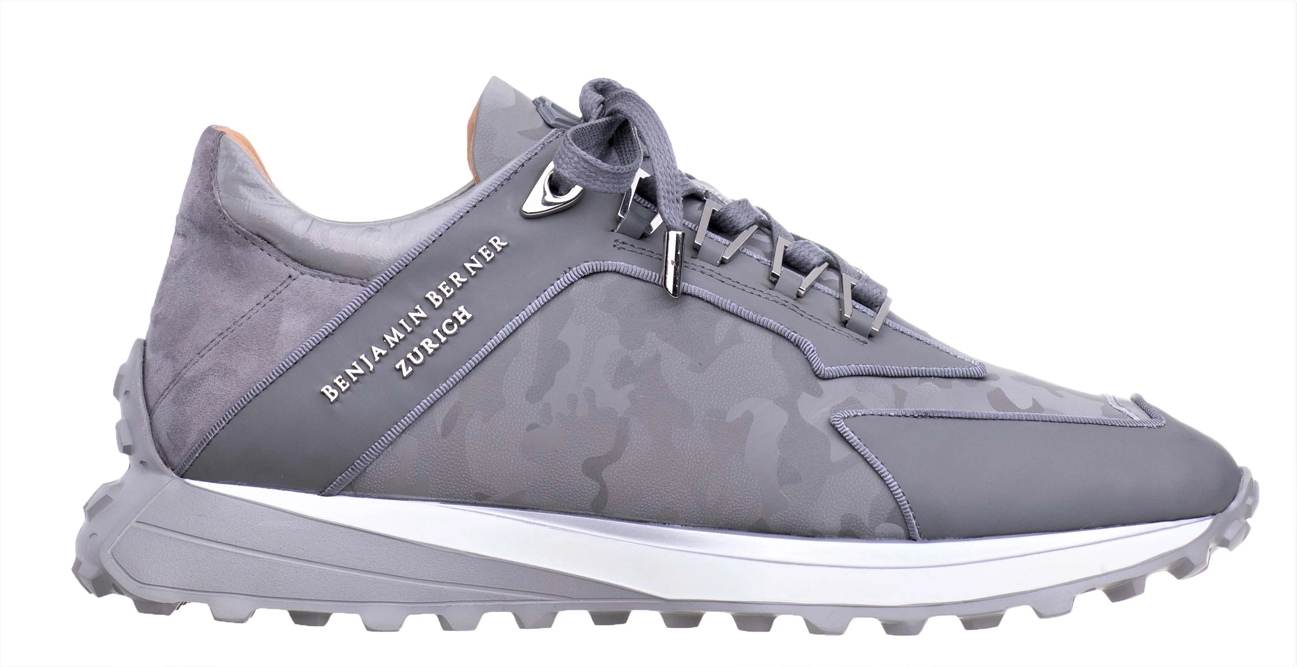 STEEL GREY REFLECTIVE CAMOUFLAGE ALPHA RUNNER