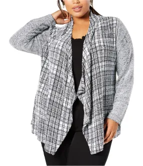 Style & Co. Womens Drape Cardigan Sweater