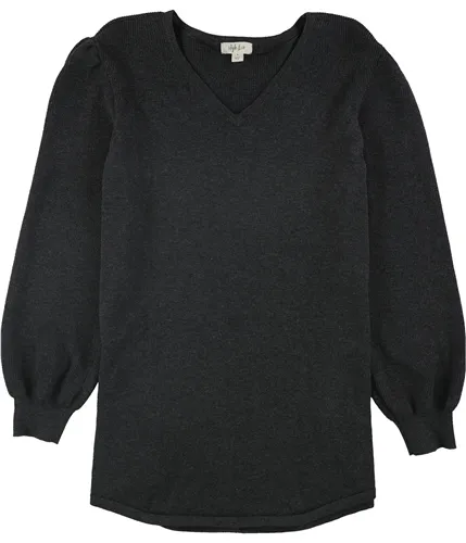 Style & Co. Womens Pleated Sleeve Tunic Sweater