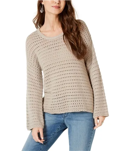 Style & Co. Womens Pointelle Pullover Sweater, TW1