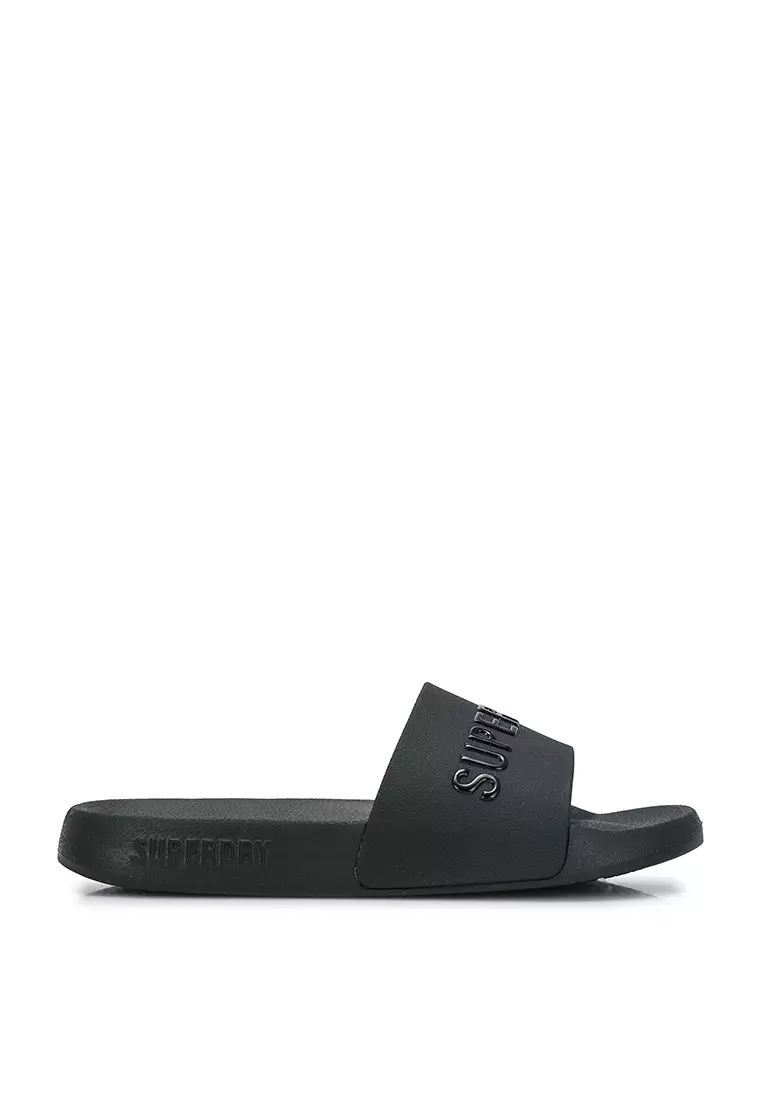 Superdry CODE Logo Pool Sliders - Superdry Code