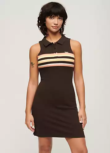 Superdry Jersey Polo Mini Dress | Grattan