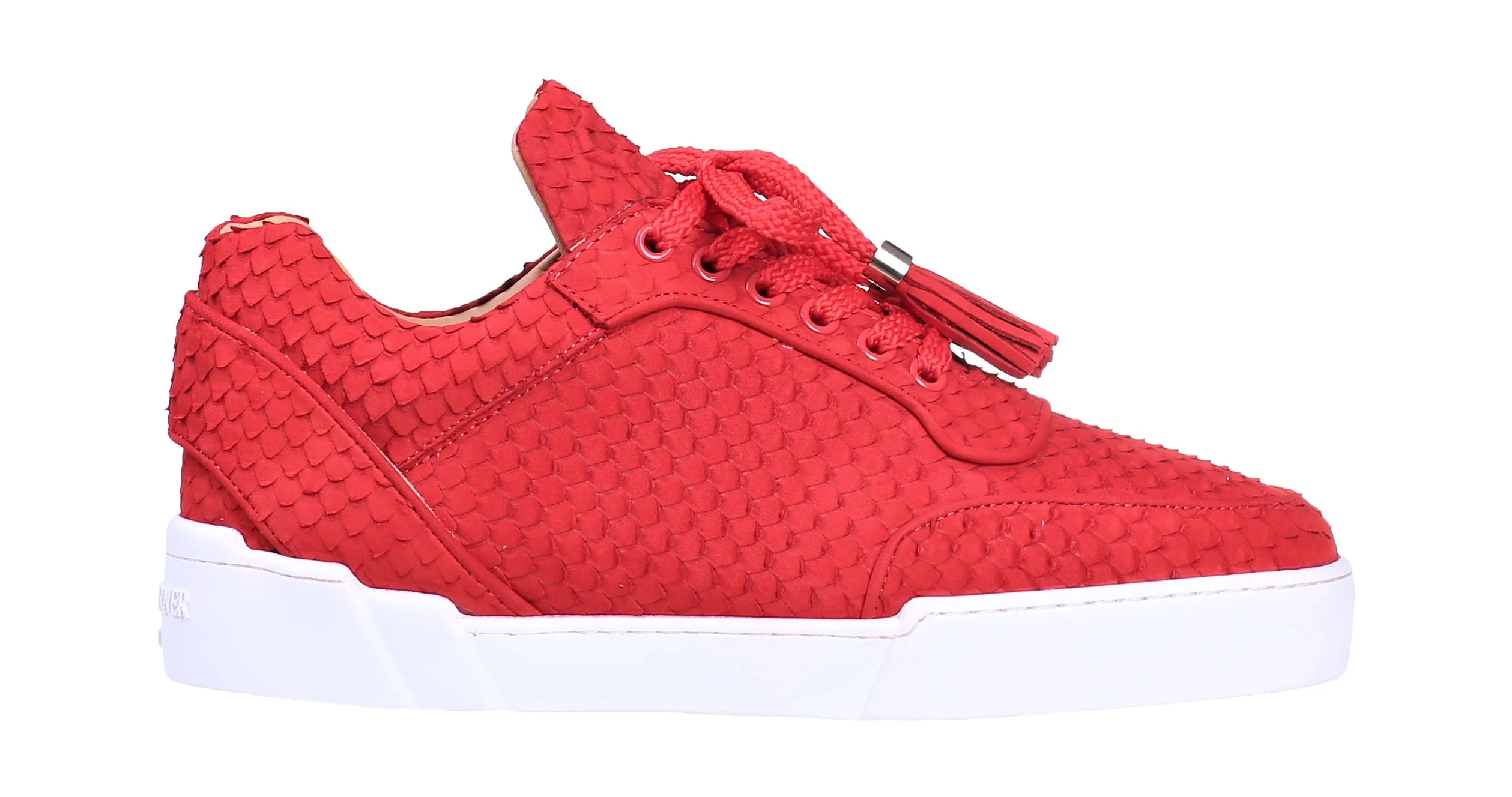 SWISS RED COBRA CUT Women's Low-Top Sneakers