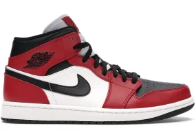 The result is: Air Jordan 1 Mid Chicago Toe - Buy Online