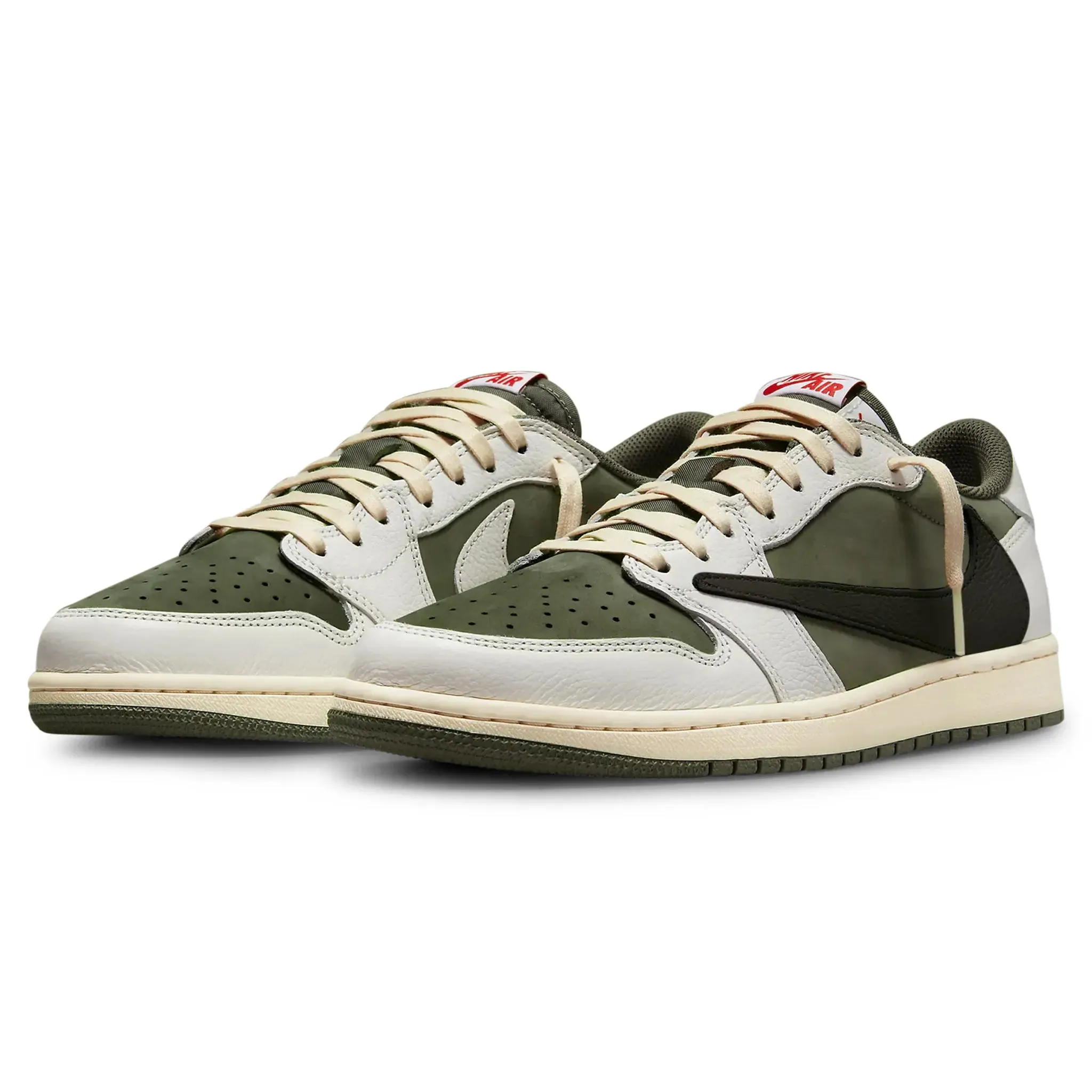 Travis Scott Air Jordan 1 Low OG Medium Olive - Buy Now!