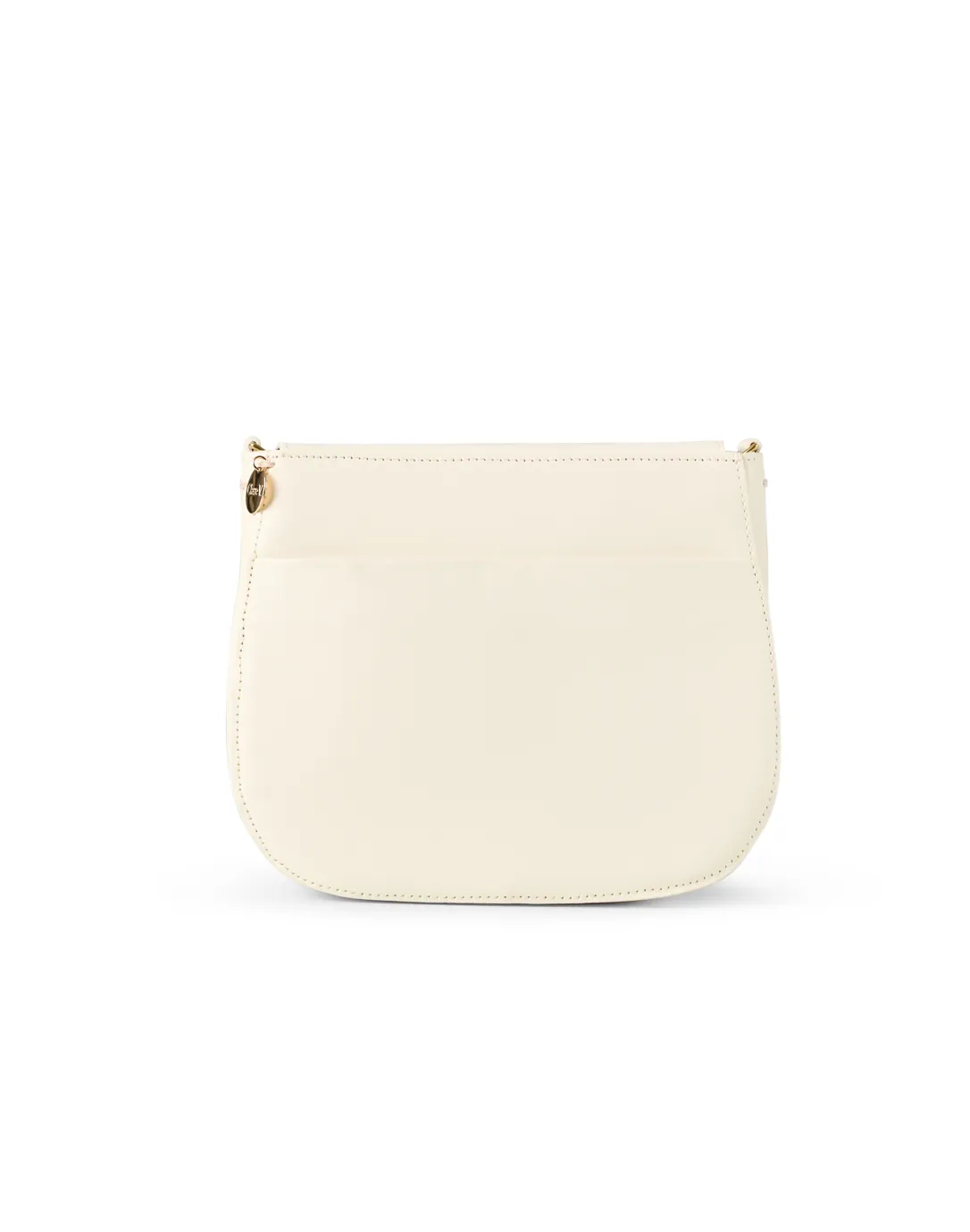 Turnlock Louis Cream Crossbody Bag