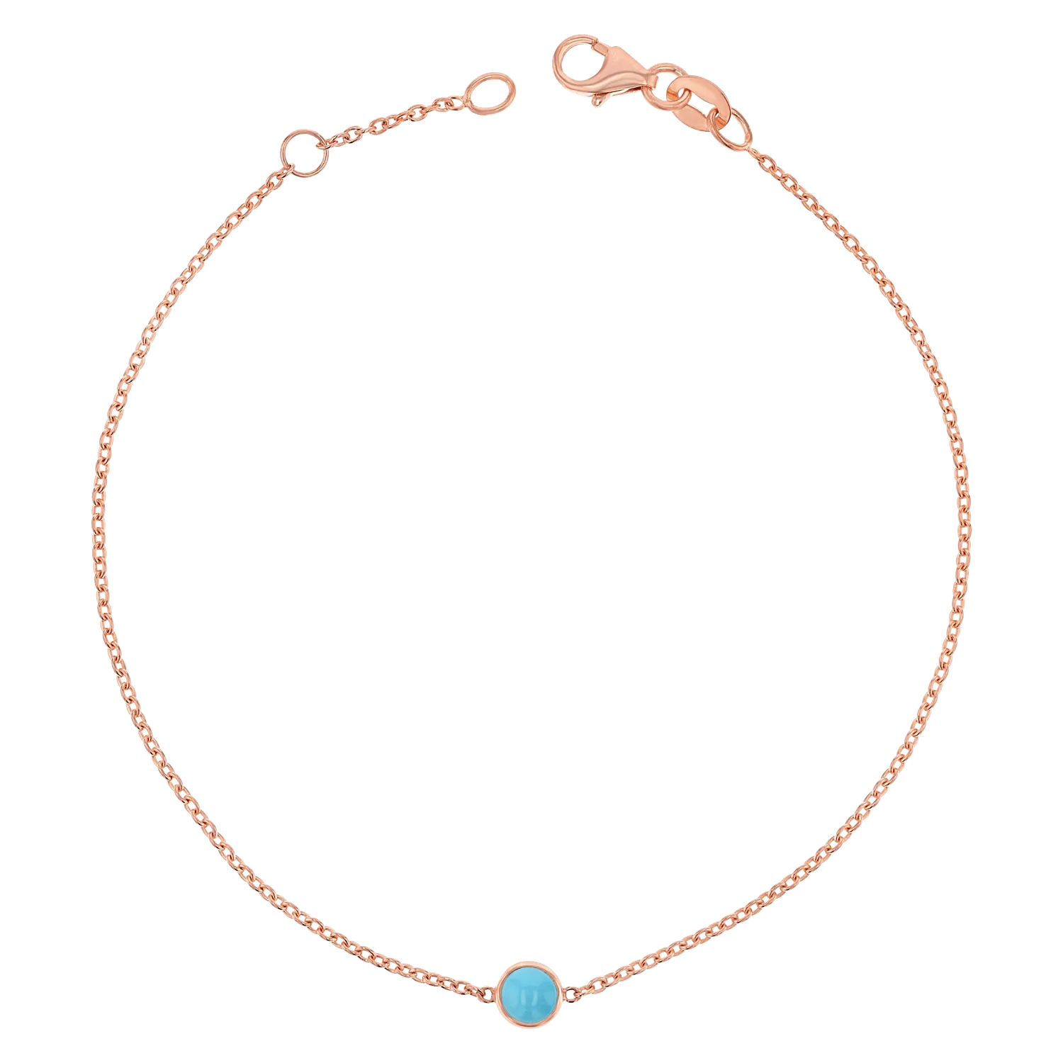 Turquoise Bracelet for Kids - Solitaire Design