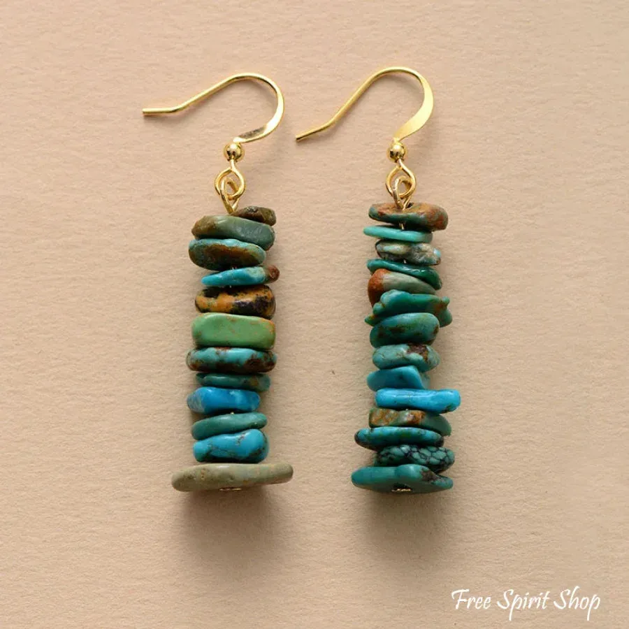 Turquoise Gemstone Earrings