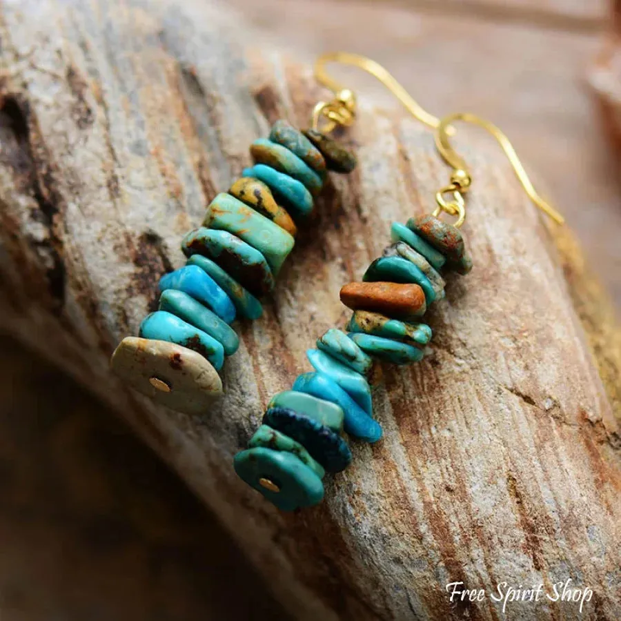 Turquoise Gemstone Earrings