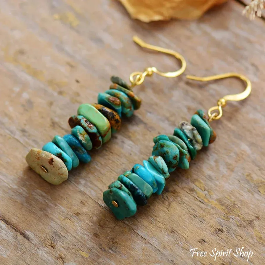 Turquoise Gemstone Earrings