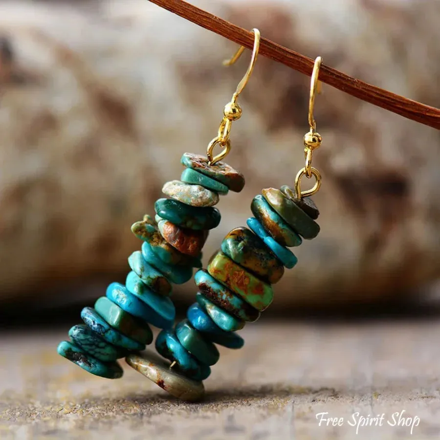 Turquoise Gemstone Earrings