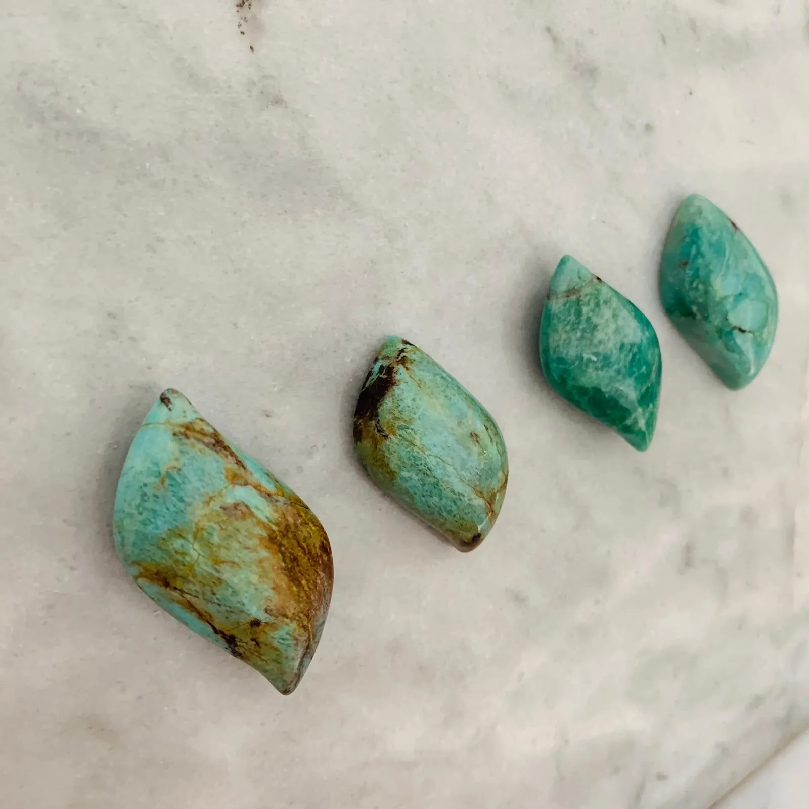 Turquoise Leaf Cabochon: Shop Now for Stunning Turquoise Leaf Cabochons!