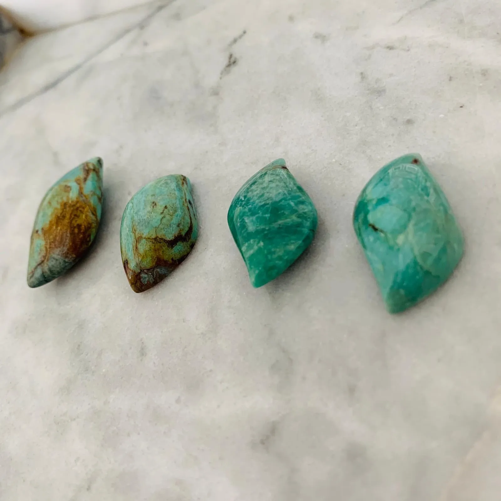 Turquoise Leaf Cabochon: Shop Now for Stunning Turquoise Leaf Cabochons!