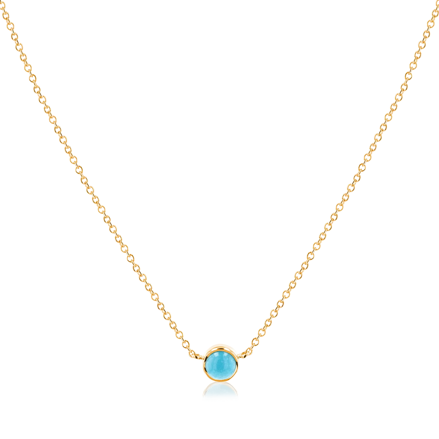 Turquoise Solitaire Necklace - Buy Now!